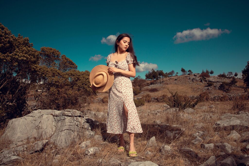 robe bohème chic pour femme